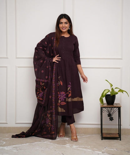 Pure Cotton Three Piece Suit