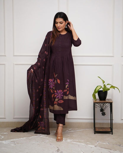 Pure Cotton Three Piece Suit