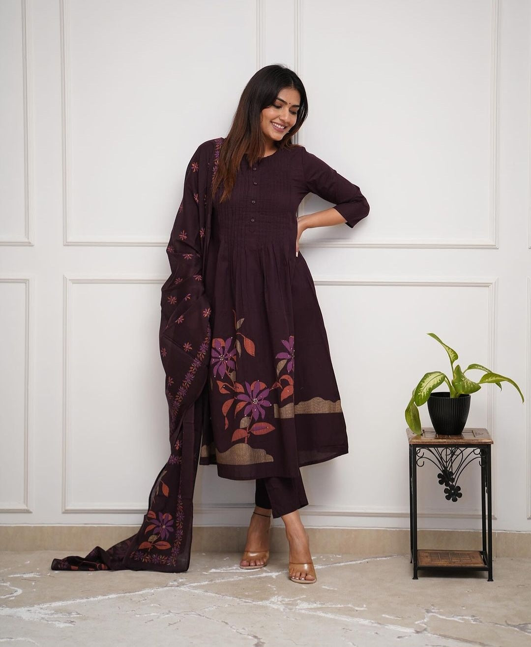 Pure Cotton Three Piece Suit