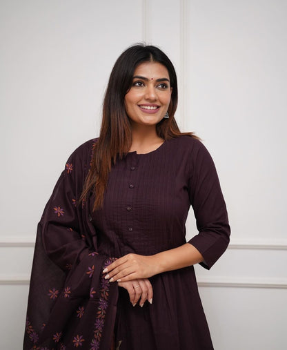 Pure Cotton Three Piece Suit