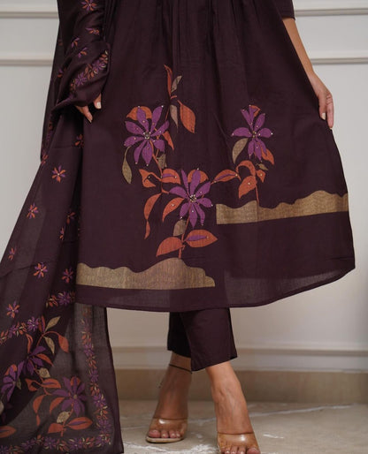 Pure Cotton Three Piece Suit