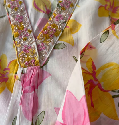[PINK]Pure Cotton Three Piece Suit